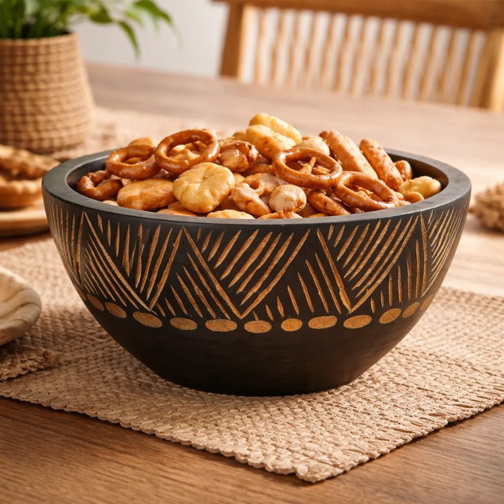 Tangela mangófa tál, 20 x 10 cm