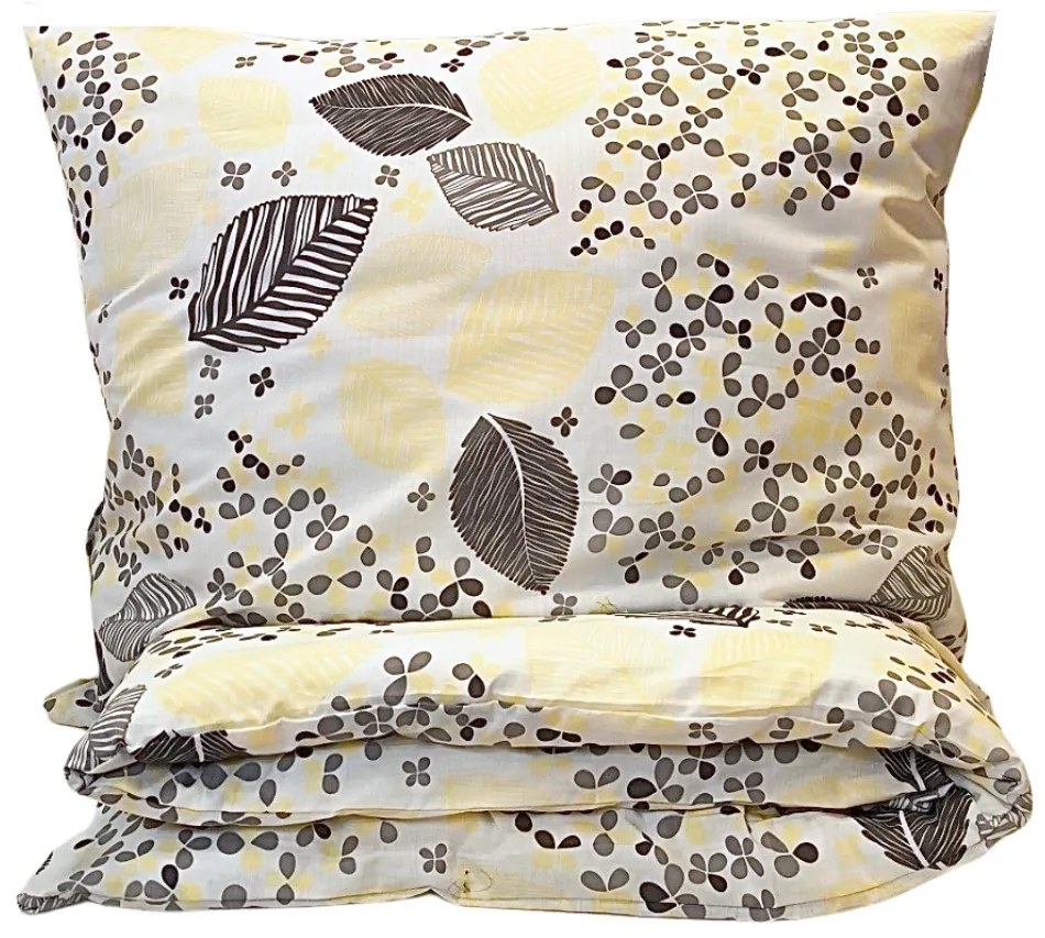 Havana yellow ágyneműhuzat 200x140cm+90x70cm TiaHome