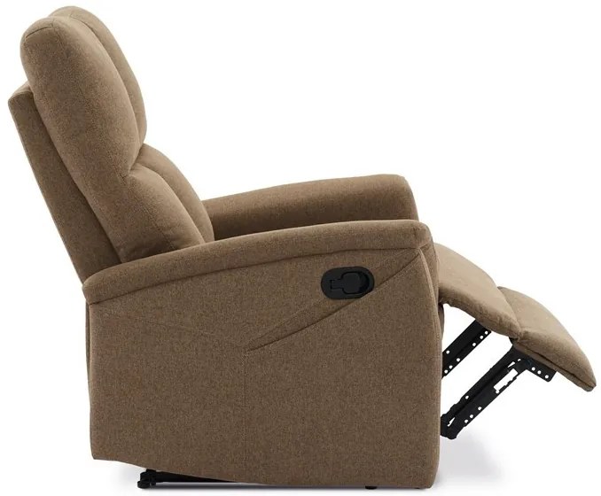 Relax fotel barna szövetkárpittal. TV-916 BR2