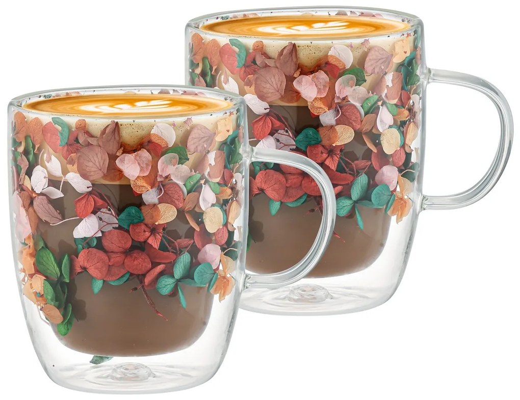 4Home Bloom  Hot&Cool hőálló pohár 400 ml, 2 db