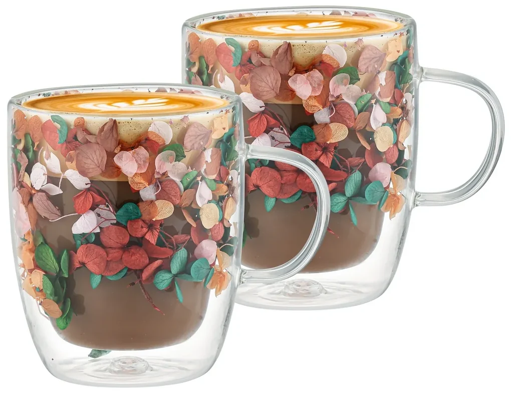 4Home Bloom Hot&Cool hőálló pohár 400 ml, 2 db | BIANO