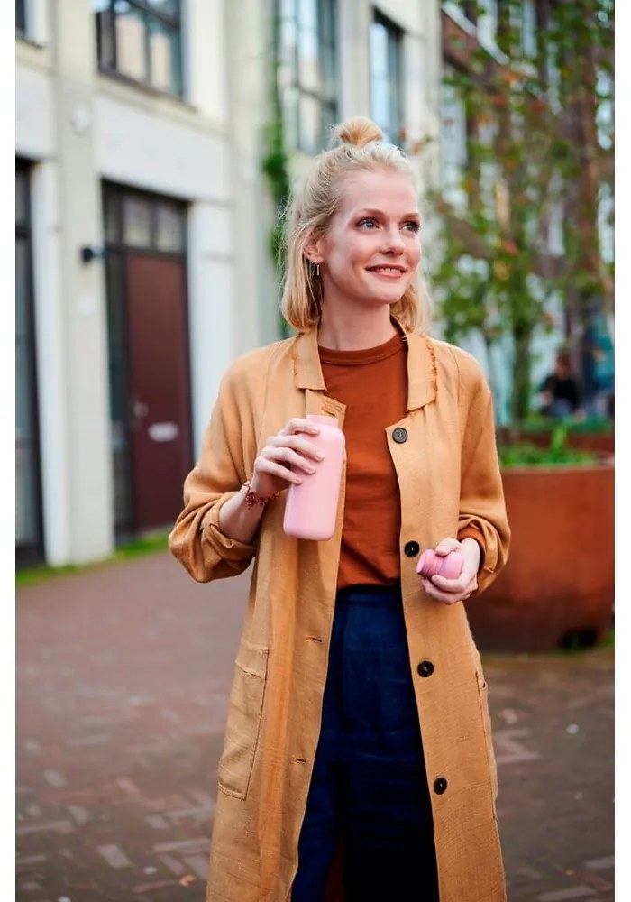 Sötétkék rozsdamentes acél ivópalack 350 ml Nordic denim – Mepal