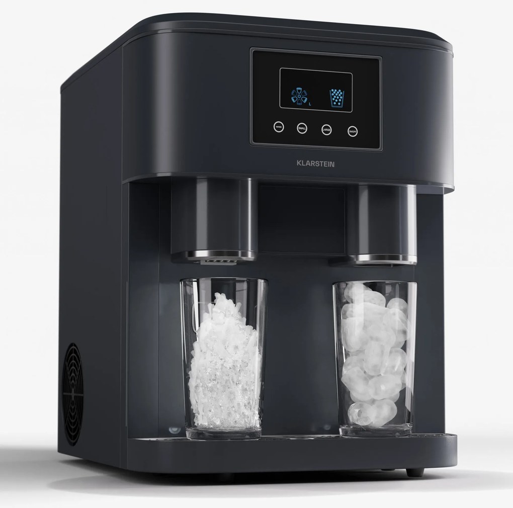 Klarstein Eiszeit Crush, jégkocka készítő, 2 méret, zúzott jég