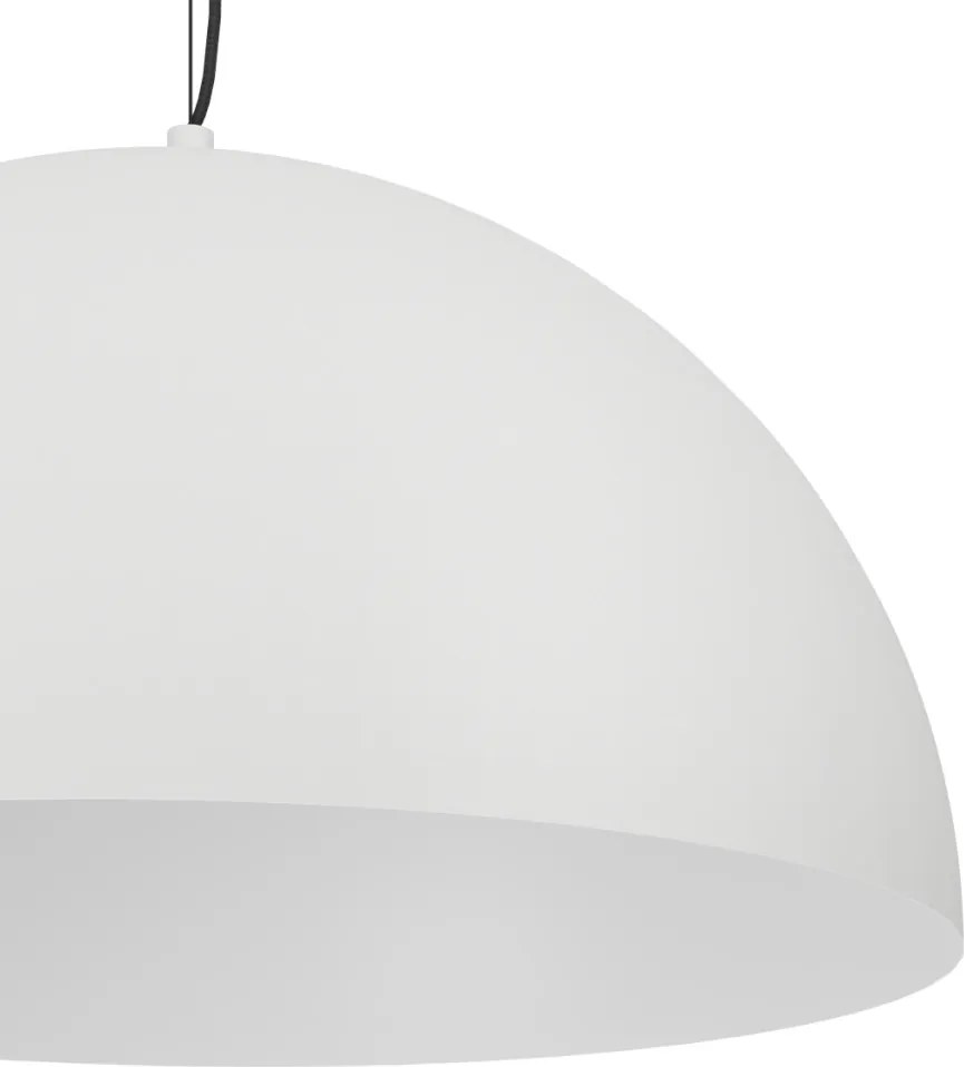 EGLO 900697 GAETANO Modern Függesztett Lámpa Fehér, Fekete, Szürke E27 IP20
