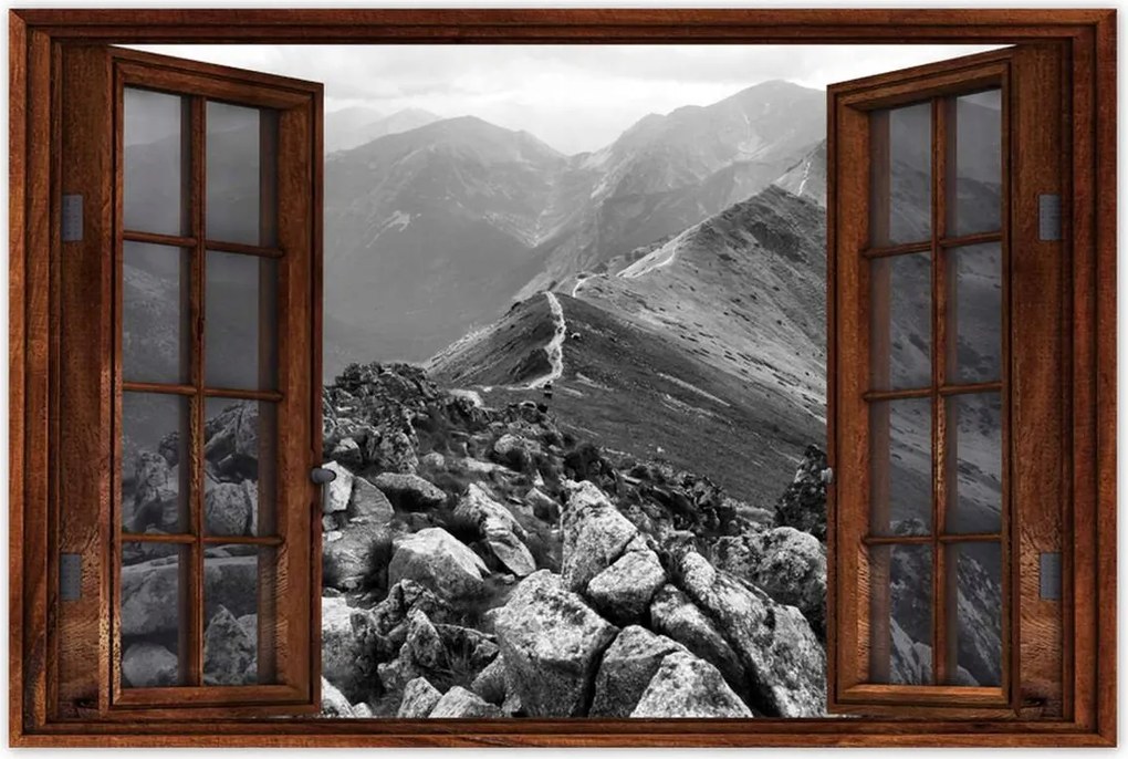 Poszterek 60x40 Tátra Lengyel hegyek Kilátás