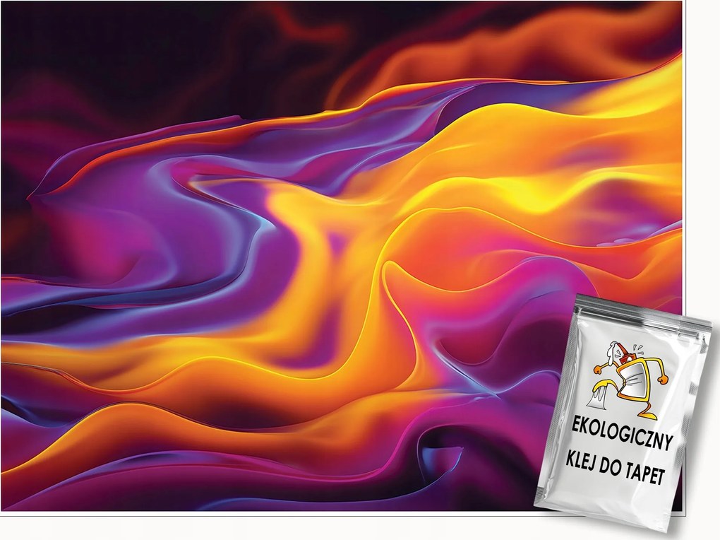 Fotótapéta Absztrakt 3D Hullám Hálószoba Nappali Tapéta Flizelina 300x210