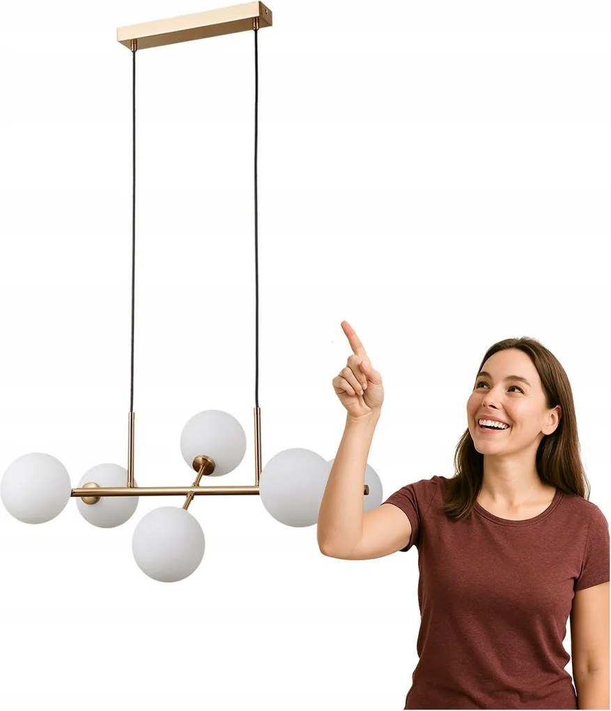 Függőlámpa Mirellio PND-66463-6-HB Italux