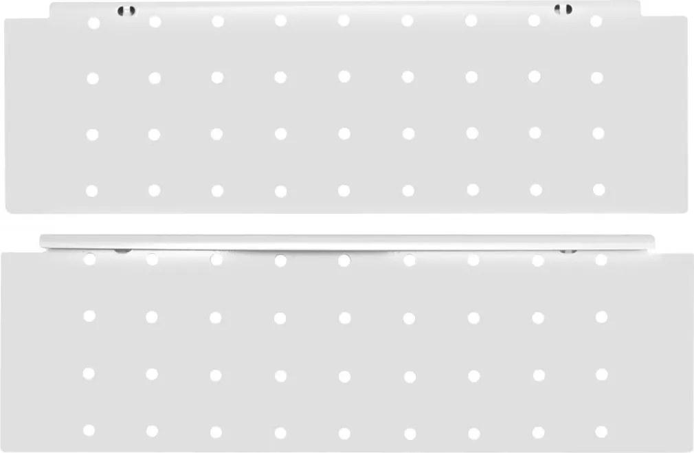 Oldalpanel Perforált Rejs Comfort Box Plusz Szett H199 L450 Fehér