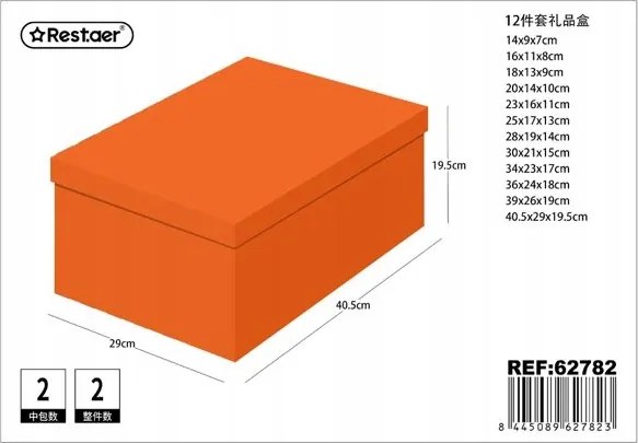 Dekoratív doboz pillangóval 40.5x29cm Elegáns