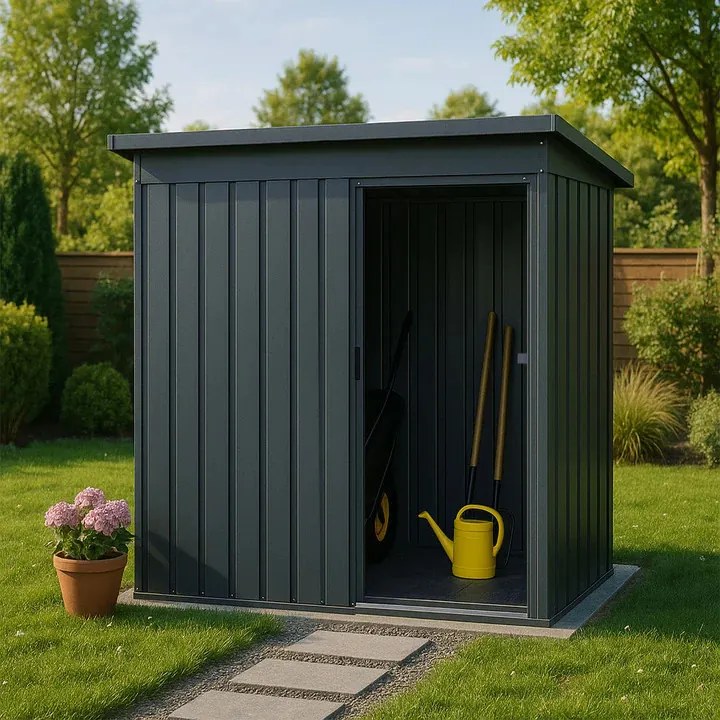 Juskys Kerti házikó S 164x88x182 cm - antracit