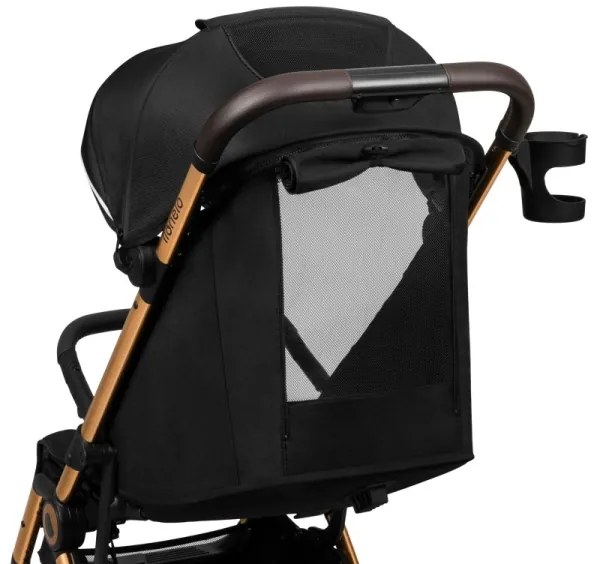 Lionelo - Babakocsi CLOE fekete/arany