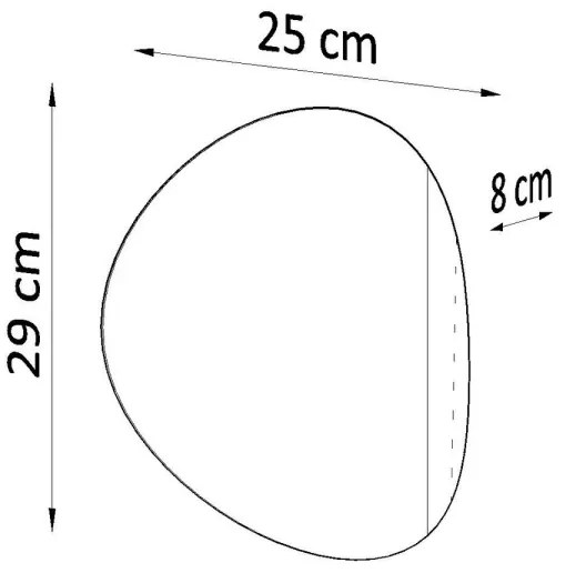 Sollux SL.0934 - Fali lámpa SENSES 2xG9/40W/230V fehér