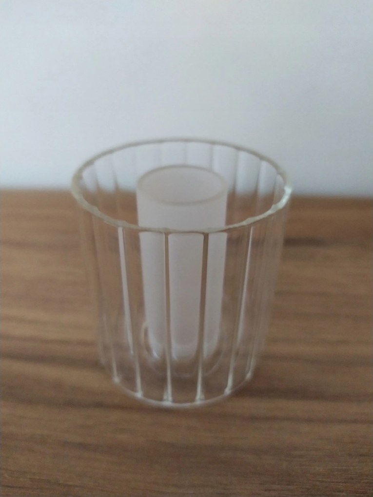 Lámpabúra G9 henger 6cm menetes üveg csillár lámpa fali spot halogén