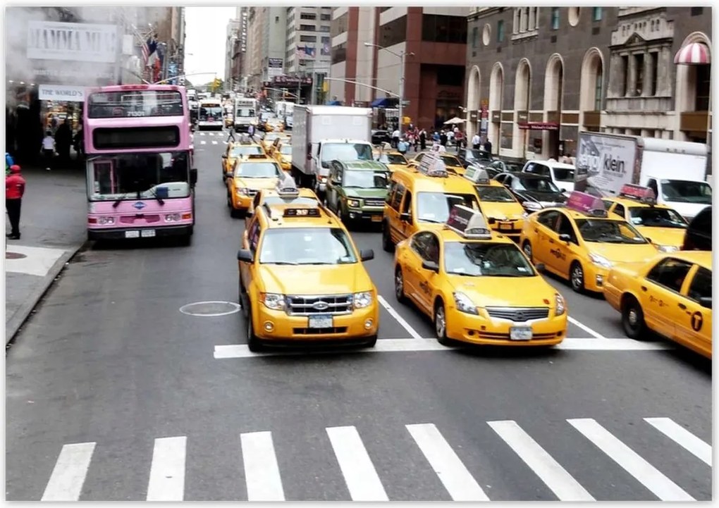 Poszterek 100x70 New York taxik