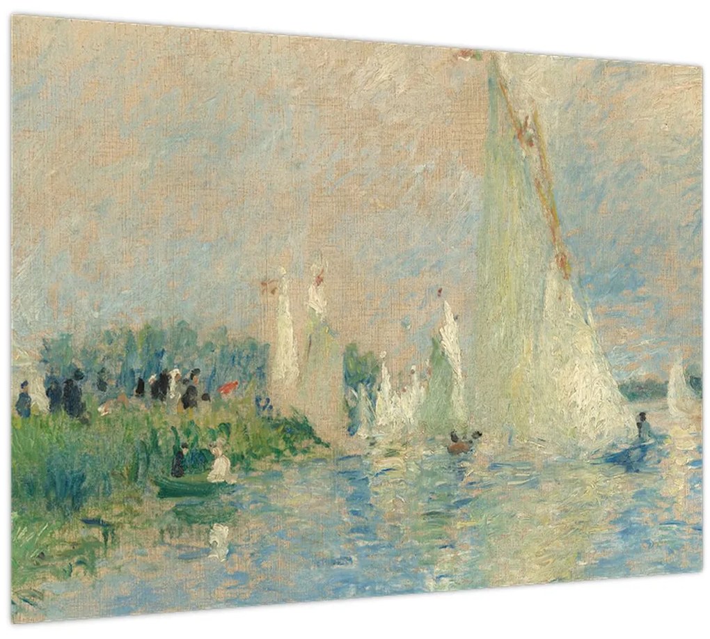 Kép - Auguste Renoir, Regatta at Argenteuil, reprodukciók (70x50 cm)