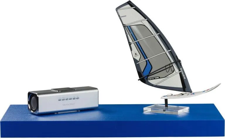 STILISTA Fali polc Volato 100 cm kék