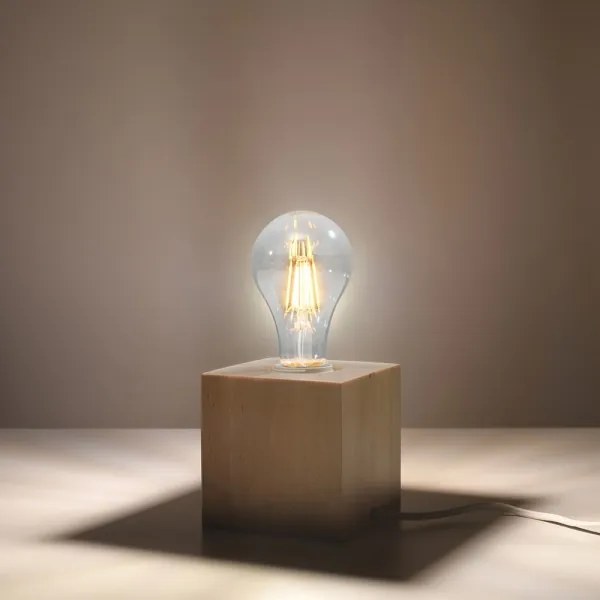 Sollux SL.0677 - Asztali lámpa ABEL 1xE27/60W/230V