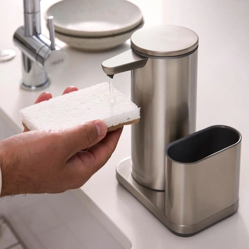 Fém mosogatóeszköz tartó – simplehuman