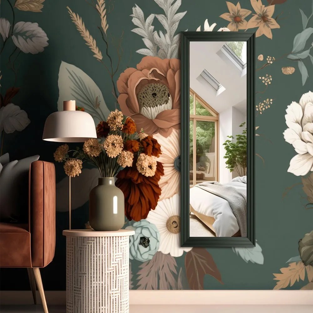 Fali tükör 50x142 cm Wave – Styler