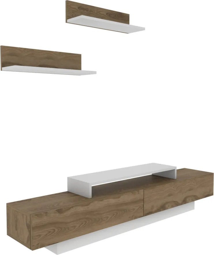 Lusi - White, Oud Oak