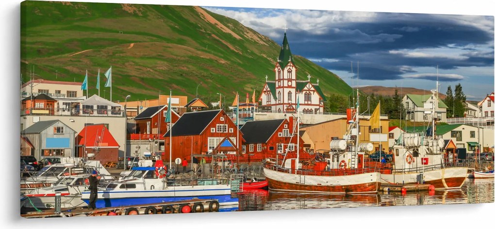 Kép - Húsavík (120x50 cm)