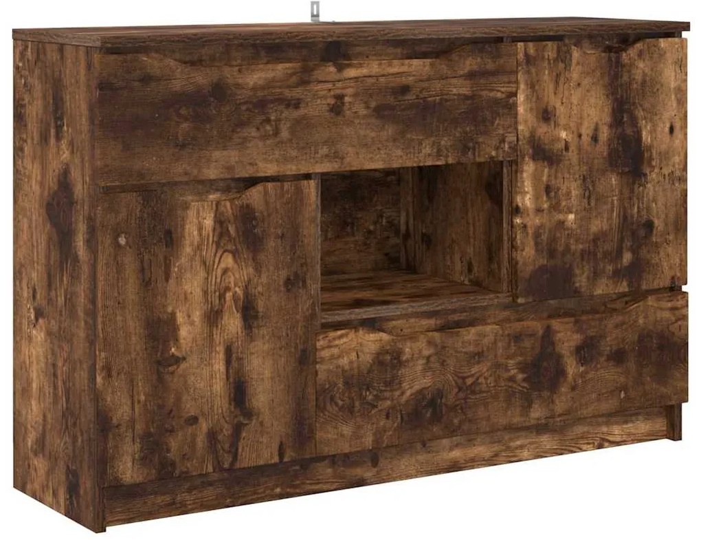 Széf fiókkal Füstölt tölgy 100 x 30 x 65,6 Faanyag