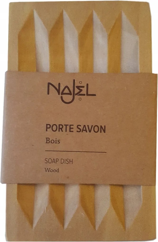 Szabadonálló szappantartó Najel bézs fa