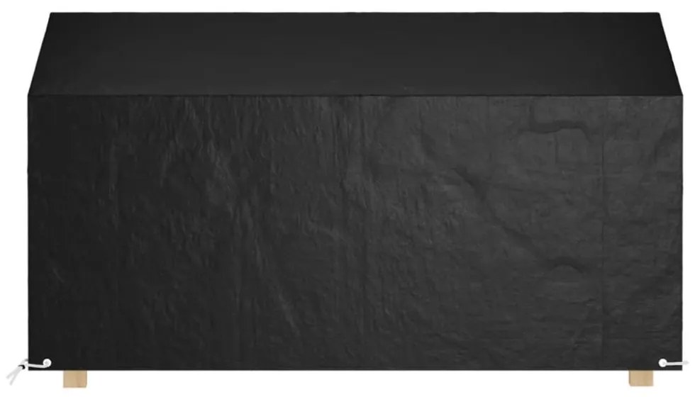 2 db polietilén kerti padhuzat 12 fűzőlyukkal 210x70x70/88 cm