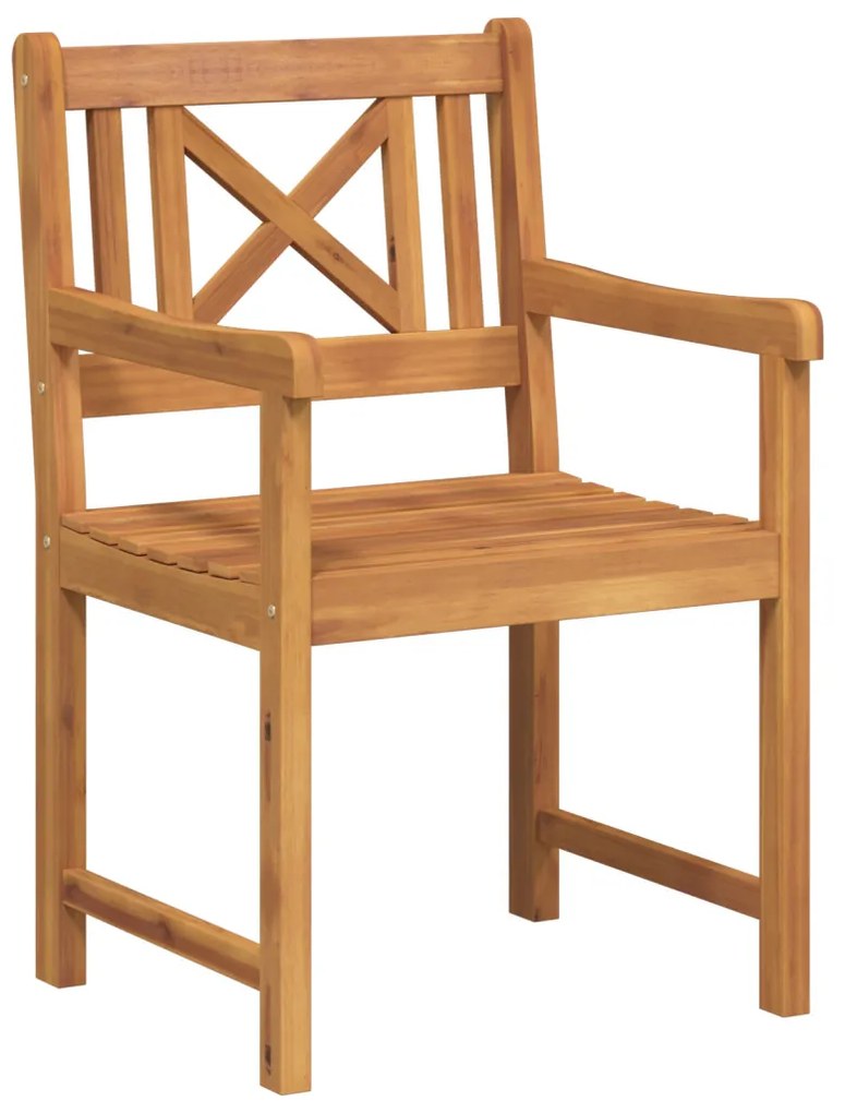 kertiszékek 2 db 56x56x90 cm tömör akácfából