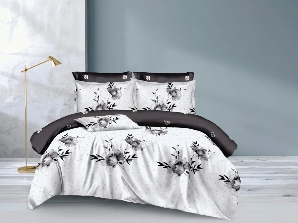 Kétrészes DUO SENSE MONARIA mintás kétoldalas ágyneműhuzat + Párnahuzat 40x50 cm AJÁNDÉKBA Ágyneműhuzat mérete: 70 x 90 cm | 140 x 200 cm