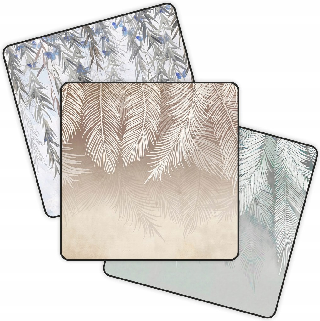 Prémium 3D fotótapéta Nappali Hálószoba Lógó Levelek Kollekció 392 x 260 cm