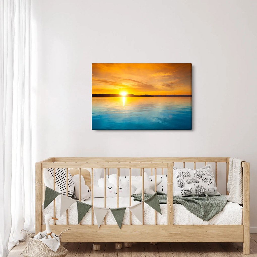 Napkelte képe (90x60 cm)