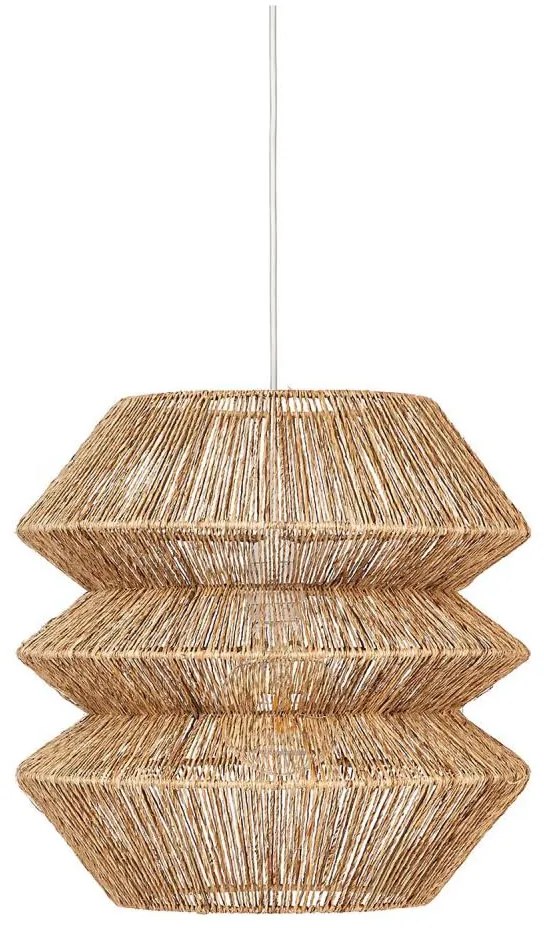 Atmosphera - Csillár zsinóron LIZA 1xE27/40W/230V juta