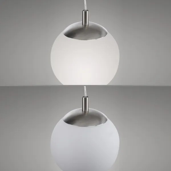 Paul Neuhaus 2072-55 - Csillár zsinóron BOLO 1xE27/60W/230V átm. 20 cm