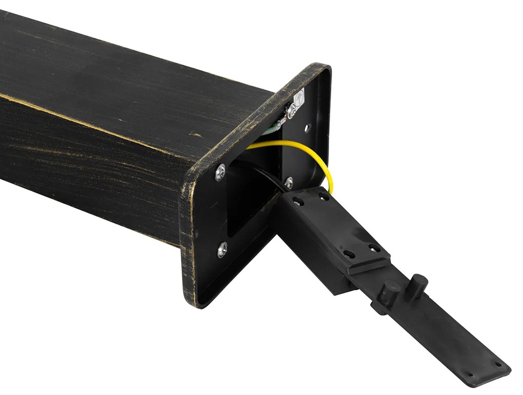 Ipari álló kültéri lámpa antik arany 80 cm IP44 - Baleno