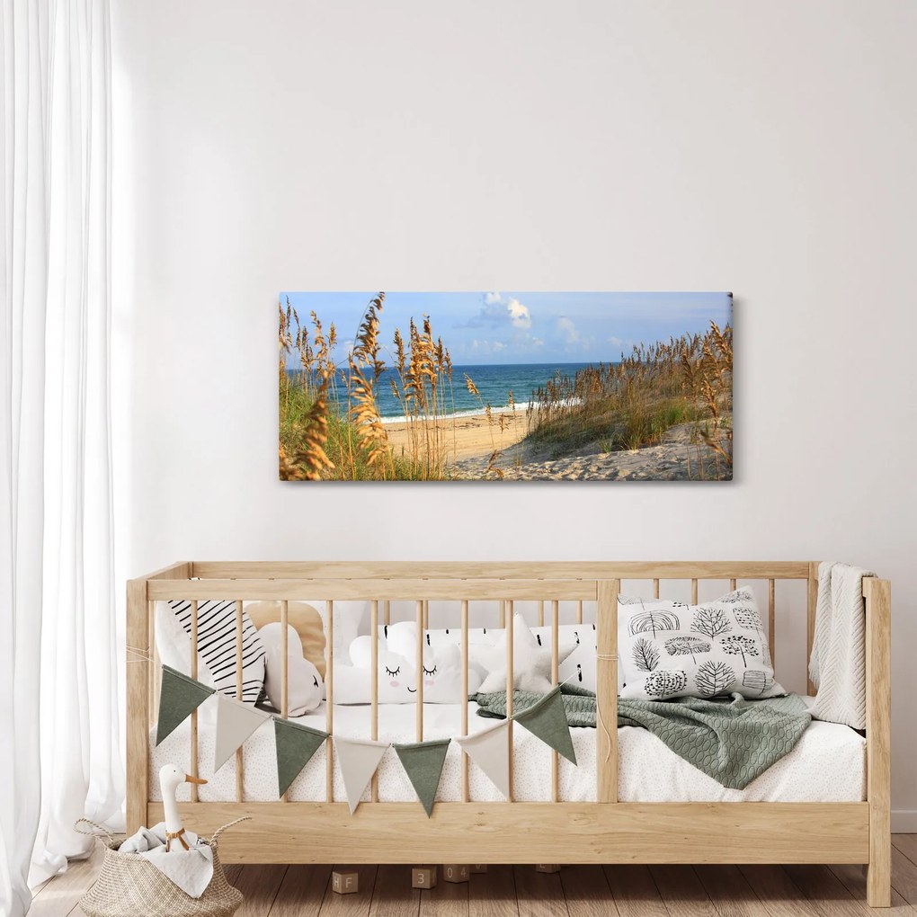 Kép - Tengerpart (120x50 cm)