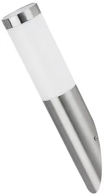 RÁBALUX 8261 INOX TORCH Modern Kültéri Fali Lámpa Szatin Króm E27 IP44