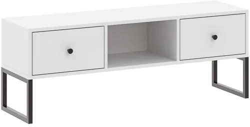 TV-állvány 115 cm, fehér LINEA