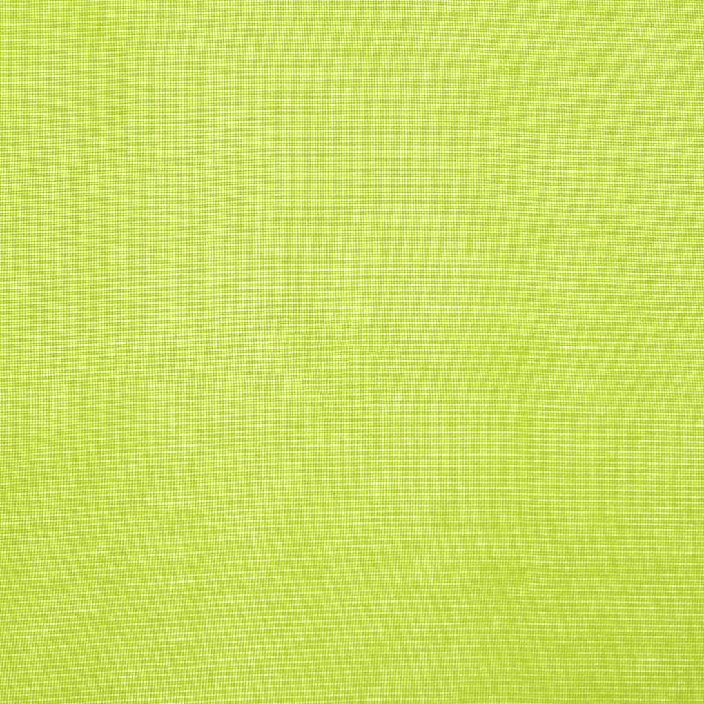 2 db almazöld fátyolfüggönyök fülecske tetejével 140x260 cm