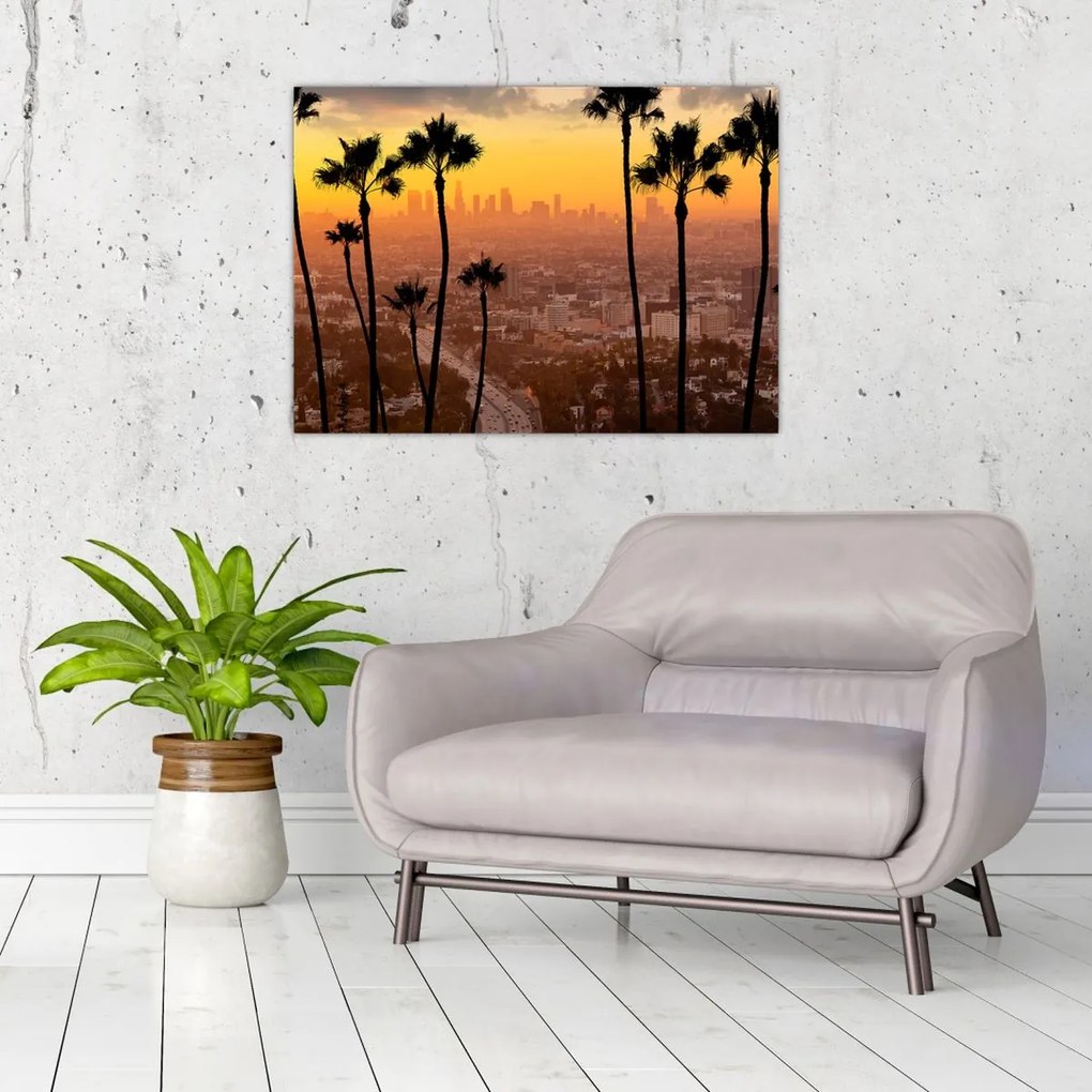 Kép - Los Angeles panorámája (70x50 cm)