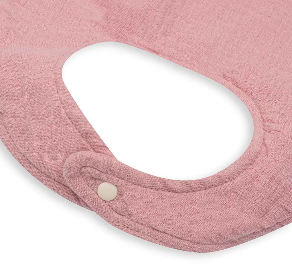 Muszlin baba előke New Baby pink