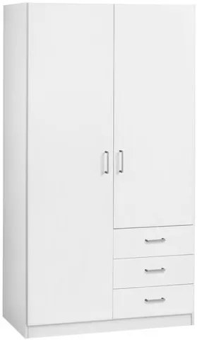 Riava gardróbszekrény 97cm F 2D3S Fehér