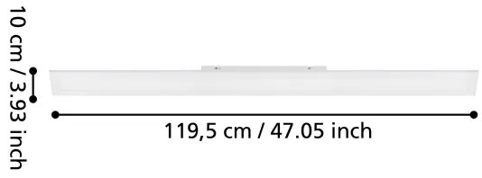 Eglo 98025 - LED Panel SALOBRENA 1 LED/40W/230V fehér
