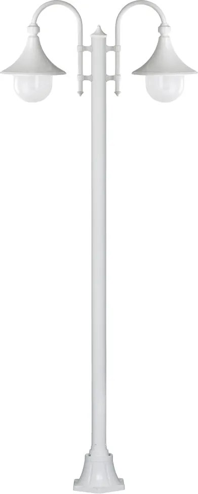 NOVOLUX 332E-G05X1A-01 TROM Kandeláber Fehér E27 IP43