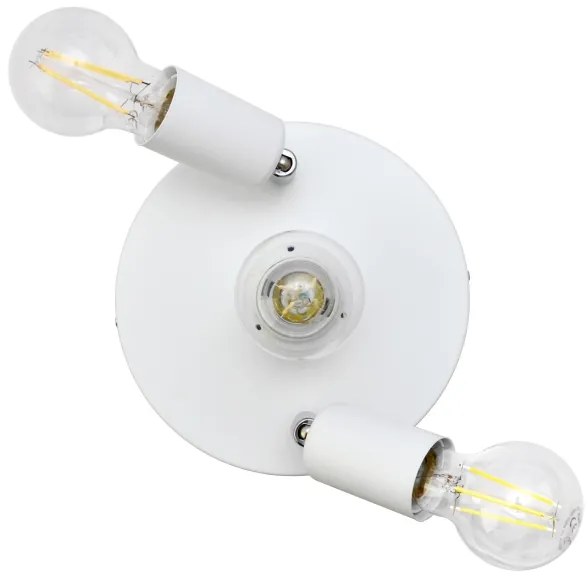 Spotlámpa CENTRO 3xE27/15W/230V fehér