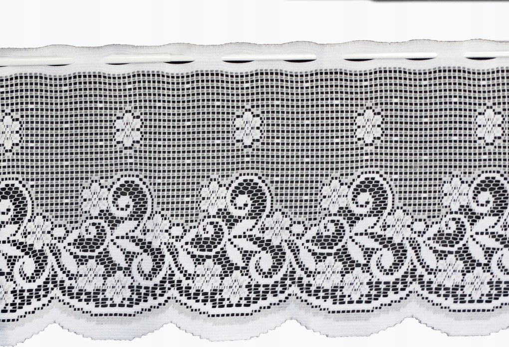 Mg Irigység Függöny jacquard fehér M57 270x35cm M