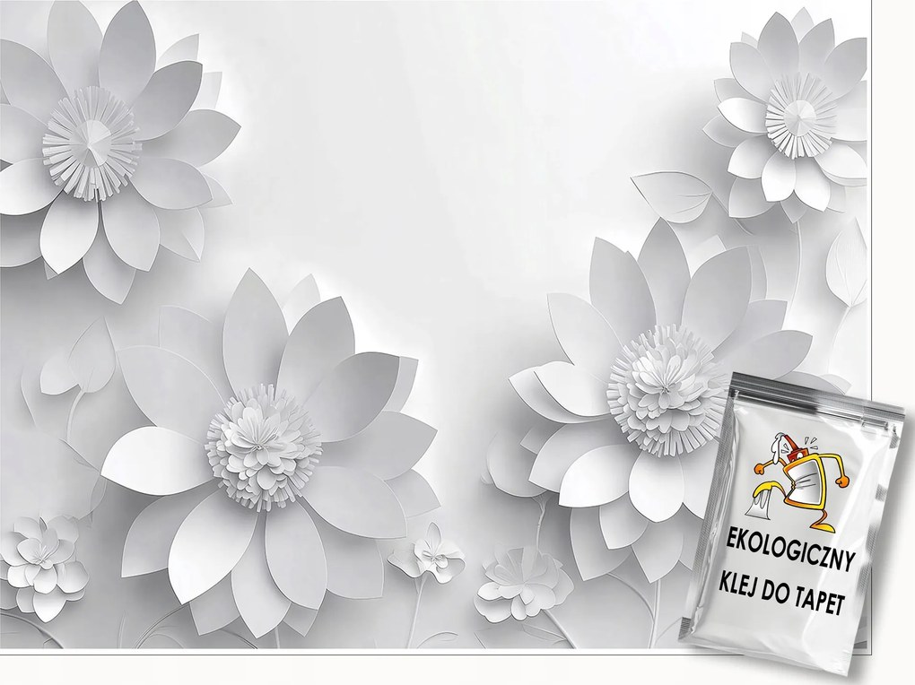 Fotótapéta Virágok 3D Absztrakt Hálószoba Nappali Tapéta Flizelina 400x280