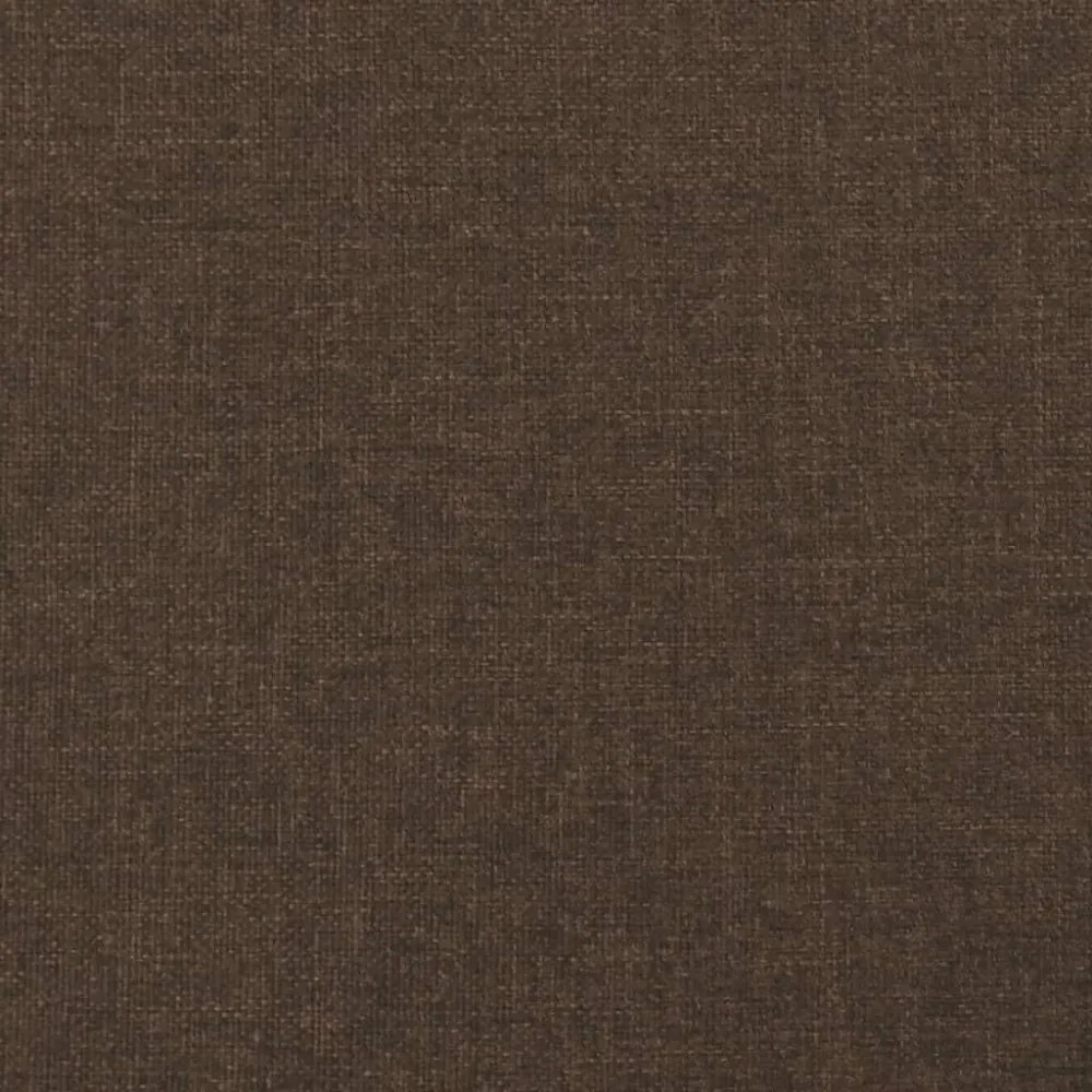 sötétbarna szövet fejtámla szárnyakkal 83 x 23 x 118/128 cm