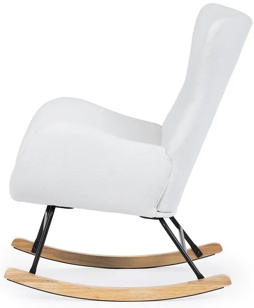 Fehér Szövet Hintaszék. AK-376 WT2