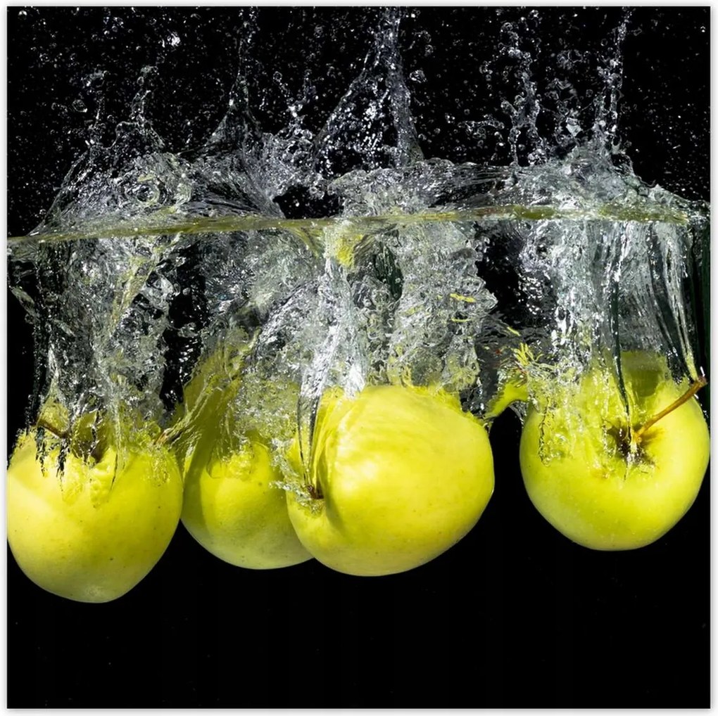 Poszterek 140x140 Zöld alma